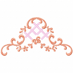 Flowers And Tree Embroidery Design 9